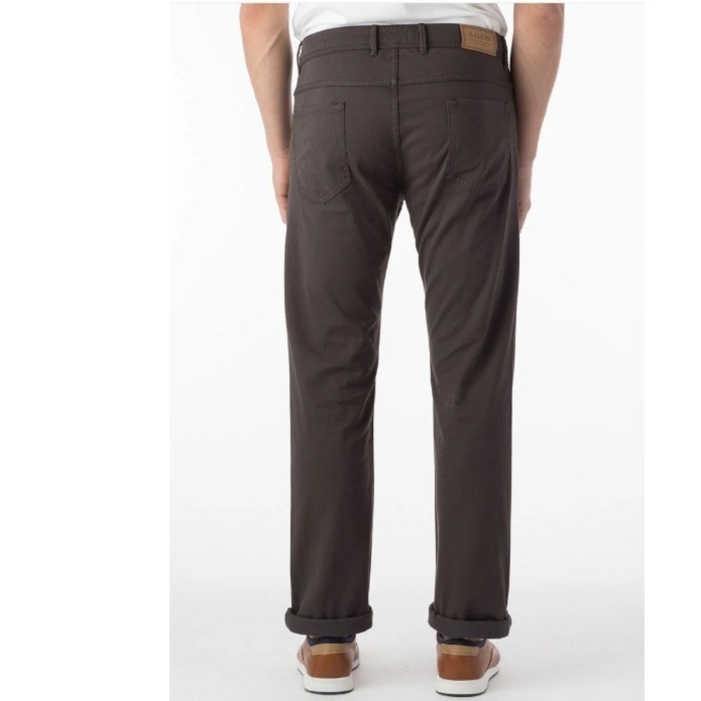 Ballin Crescent‎ Modern 5 pocket twill pants pavement gray Size 38 - Picture 7 of 7